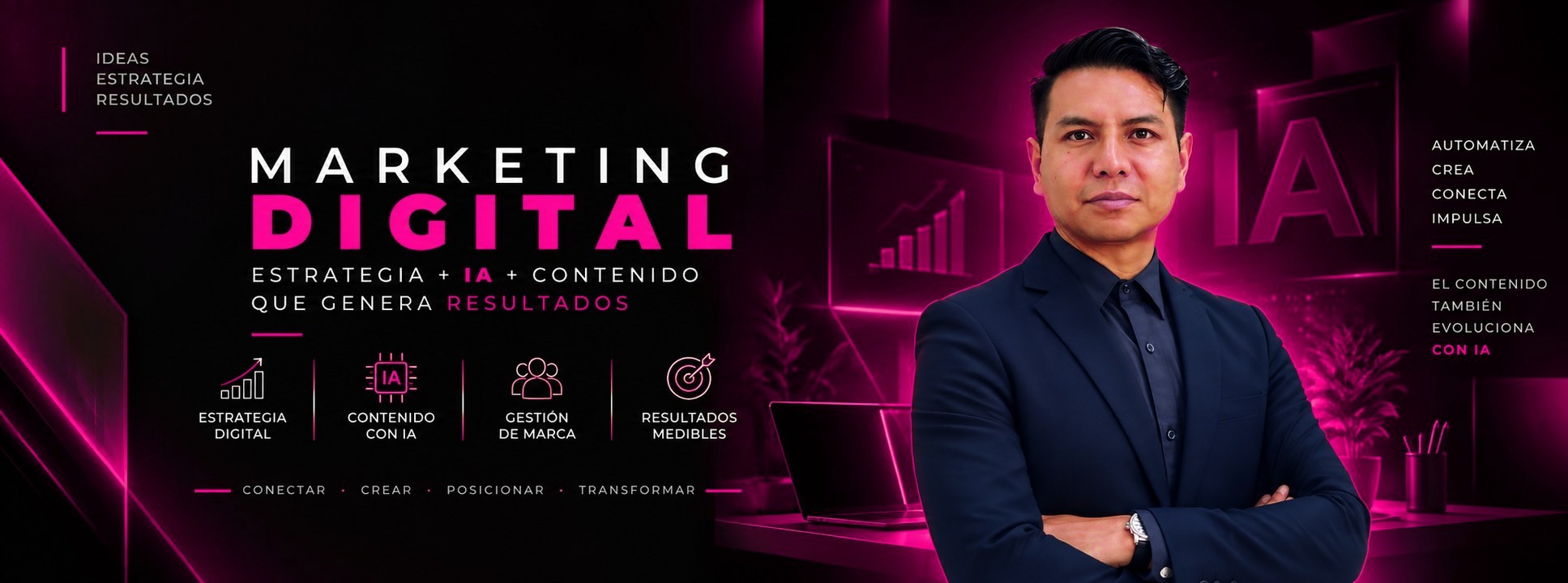 Santiago Pulla, fundador de Vive Azuay: marketing digital, estrategia, contenido con IA, gestión de marca y resultados medibles